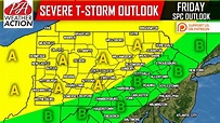 Line of Strong to Severe Storms to Push Across Much of PA Friday – PA ...