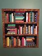 Completed bookshelf/bookcase quilt | Book quilt, Quilt patterns, Quilt ...