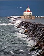 Oswego NY Lighthouse on Lake Ontario | Upstate ny travel, Lighthouses usa, Beautiful lighthouse