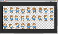 4 Frame Original Sprite Set or Animation - Usable Gif for Alerts and ...