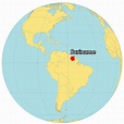 Map of Suriname - GIS Geography