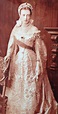 Grand Duchess Anastasia Mikhailovna in Russian court dress. Wearing an ...