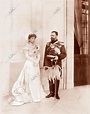 S.M. la Reina doña María Cristina y el príncipe Luis Fernando de ...