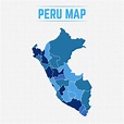 Ilustracion De Mapa Del Peru Vector Y Mas Vectores Libres De Derechos ...