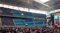Udo Lindenberg am 14 06 14 live in Leipzig Red Bull Arena Ansage - YouTube