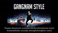 PSY - Gangnam Style (Lyrics) - Letra HD - YouTube