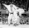 Yasuhiro Yamashita in action during All Japan Judo Tournament at ...