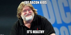 Image tagged in memes,gaben,gabe newell - Imgflip