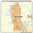 Aerial Photography Map of Escatawpa, MS Mississippi