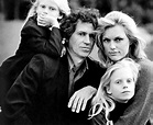 Keith Richards and Patti Hansen with their daughters Theodora and ...