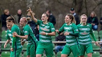 Frauen von Werder Bremen feiern direkten Wiederaufstieg in die ...