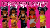 5 Ro-gangster outfits for roblox - YouTube
