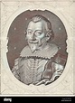 Portrait of Peter Ernst (II), Count of Mansfeld, print maker: Simon van ...