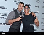 Kristopher Van Varenberg ( his son ) and Jean-Claude Van Damme attend ...