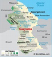 Mapas de Guayana - Atlas del Mundo