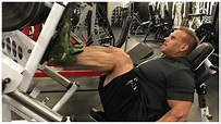 Jay Cutler's leg workout