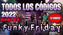 Todos los Códigos de 🎵🎤FUNKY FRIDAY🎤🎵 activos de 2022 de ROBLOX ...