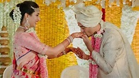 Madhu Mantena, Ira Trivedi spell love in FIRST WEDDING PICS