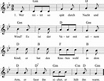 Der Erlkönig - Noten, Liedtext, MIDI, Akkorde