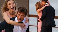 Sydney Sweeney and Glen Powell spotted kissing on set of latest movie ...