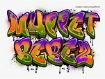 Graffiti Font - Soft - Graffiti, HD Png Download - kindpng