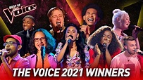 Blind Auditions of every The Voice 2021 winner | Mega Compilation ...