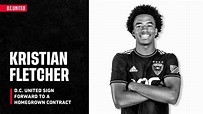 D.C. United Sign Forward Kristian Fletcher to a Homegrown Contract | DC ...