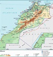 Carte du Sahara Occidental - Plusieurs cartes du pays en Afrique