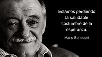 100 frases de Mario Benedetti sobre la vida, el amor, el tiempo y más