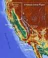Map of California State, USA - Nations Online Project