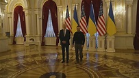 美國總統拜登突發訪問烏克蘭首都基輔 公布加碼向烏克蘭提供五億美元軍事援助 | Now 新聞