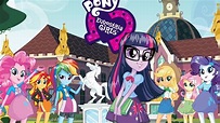 My Little Pony Equestria Girls Canterlot High School Dash For The Crown ...