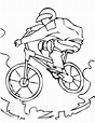 Mountain Bike Coloring Pages at GetDrawings | Free download