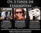 Os 3 tipos de feministas – Weleson Fernandes