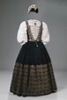 1630s gown worn by Catherine of Brandenburg, Princess of Transylvania ...