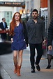 Lindsay Lohan – Seen with new husband Bader Shammas out in London ...