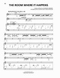 The Room Where It Happens | Sheet Music Direct
