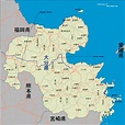 Oita Map - Japan