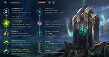 Builds E Runas: Guia Do Campeão Blitzcrank