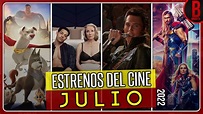 ESTRENOS del CINE JULIO 2022 | Películas que se Estrenan en Julio 2022 - YouTube