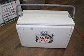 Metal Embossed Canada Dry Cooler - Circa 1950's