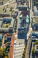 Dessau von oben - Gebäude der Stadtverwaltung - Rathaus am Marktplatz ...