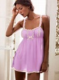 Victoria's Secret Sheer Babydoll in Purple (orchid bouquet) | Lyst