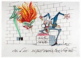 GERALD SCARFE | PINK FLOYD’S “THE WALL” – WIFE AND TEACHER | Made in ...