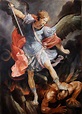 Archangel Michael 2018 - Figurative Religious Oil Painting - Fine Arts ...