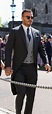 Gray David Beckham Groom Suit Custom Made Tuxedos For Men Groomsman ...
