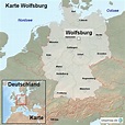 StepMap - Karte Wolfsburg - Landkarte für Deutschland