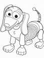 Dibujos de Slinky En Toy Story 4 para Colorear para Colorear, Pintar e ...