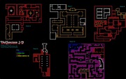 Wolfenstein 3D Episode 1: Floors 6-10 Maps Map for Game Boy Advance by ...