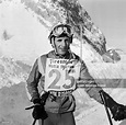 French Alpine Skier Jean-Noel Augert At Alpe-D'Huez In December 1966 ...